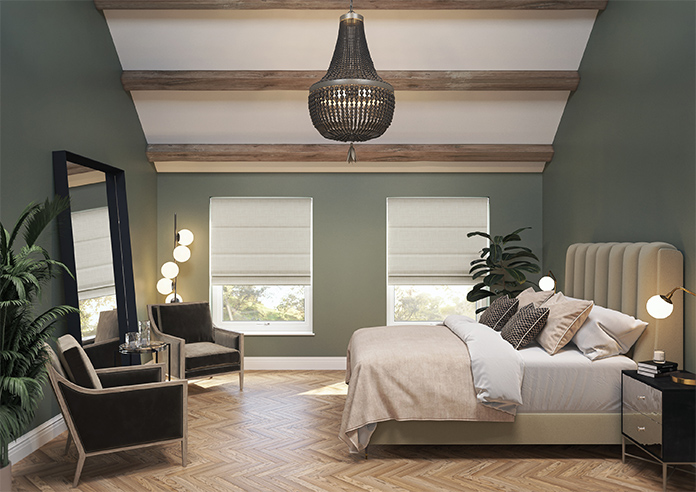 Oban, Gneiss Grey - Twist&Fit Roman Blind - Image 8
